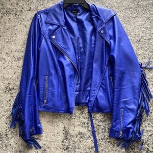 Blue jacket